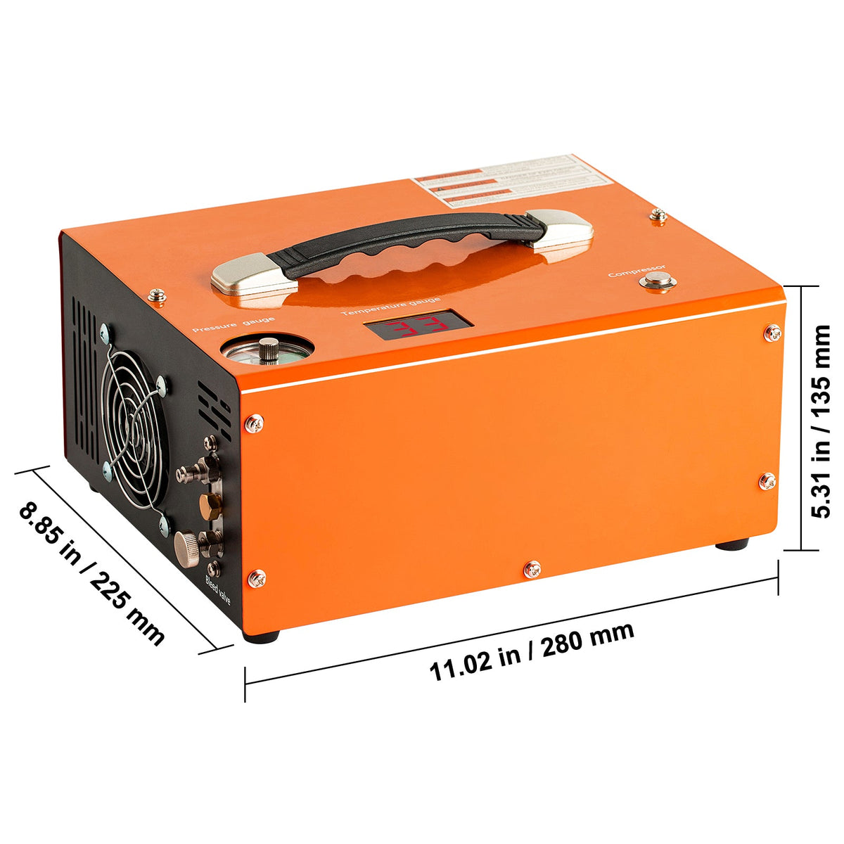 PCP Air Compressor with Auto-Stop and Built-In Converter - 4500PSI